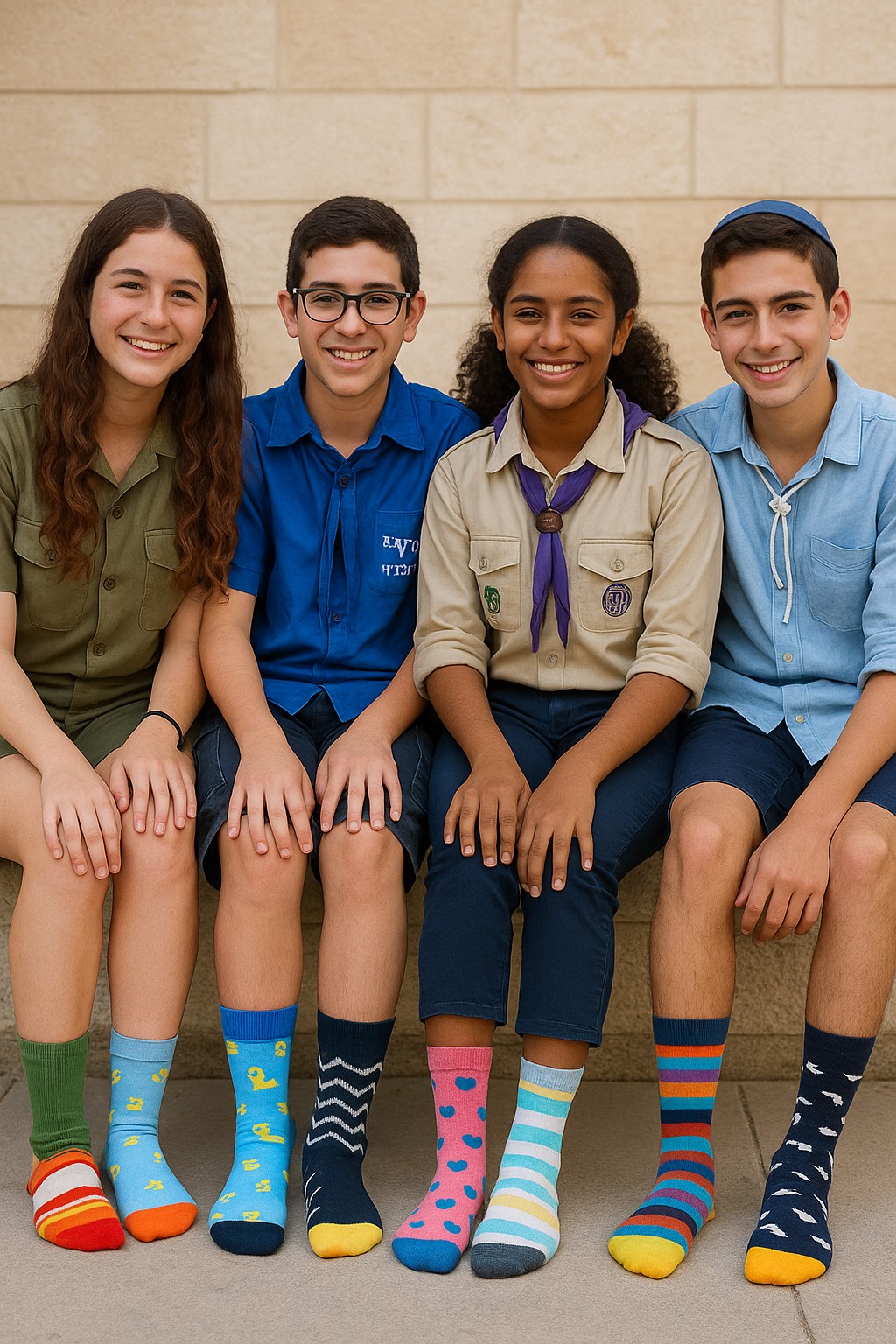 תנועות הנוער משתתפים במיזם עמותת אלווין לרגל יום המודעות הבינלאומי לאנשים עם מוגבלות ב 3.12